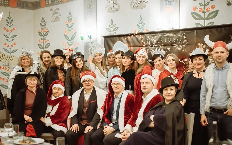 Тимбилдинг-активности на корпоративе на Новый год в Калининграде