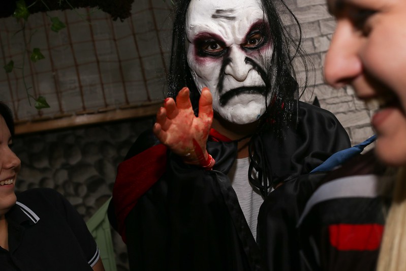 Тыквенные фонари и декорации для квеста на Хэллоуин в Kaliningrad